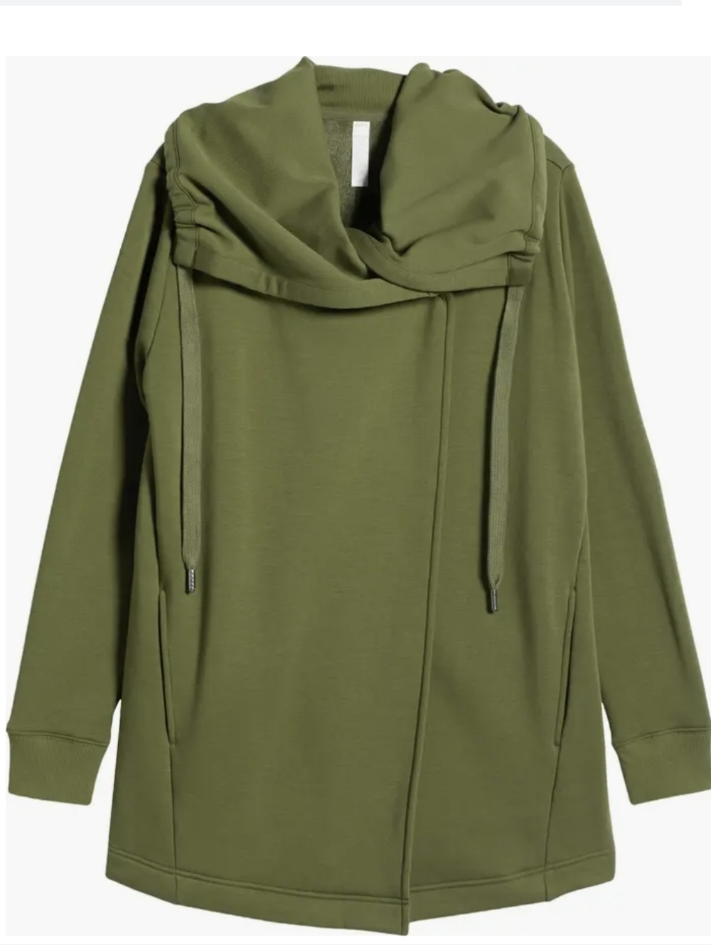 Zella Amazing Cozy Wrap Jacket In Black - Picture 9 of 10